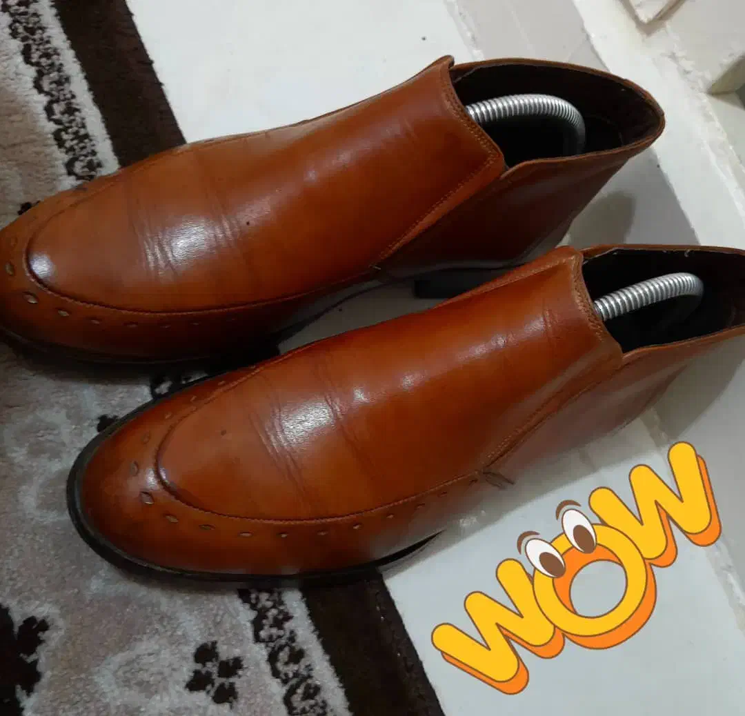 کفش چرم باربارا درحد نیم بوت فوری|کیف، کفش، کمربند|صباشهر, |دیوار