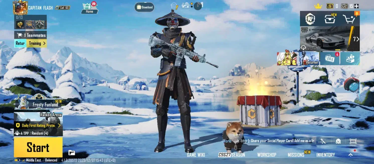 اکانت پابجی|کنسول، بازی ویدئویی و آنلاین|کرج, فاز ۲ مهرشهر|دیوار