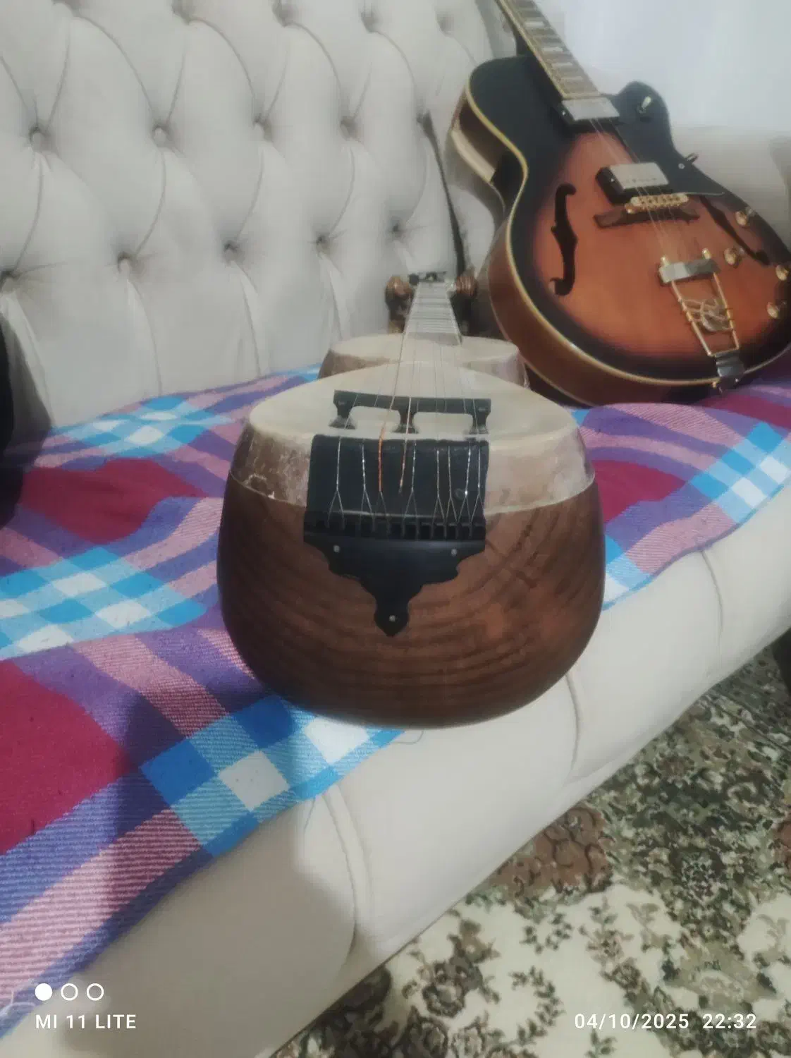 تار اذری|سازهای سنتی|اردبیل, |دیوار