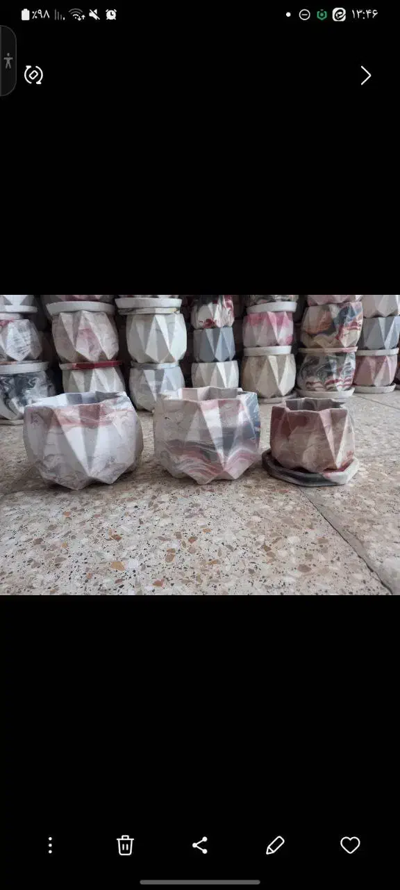 ۳۰۰ عدد گلدان|صنایع دستی و سایر لوازم تزئینی|تهران, تهران‌ویلا|دیوار