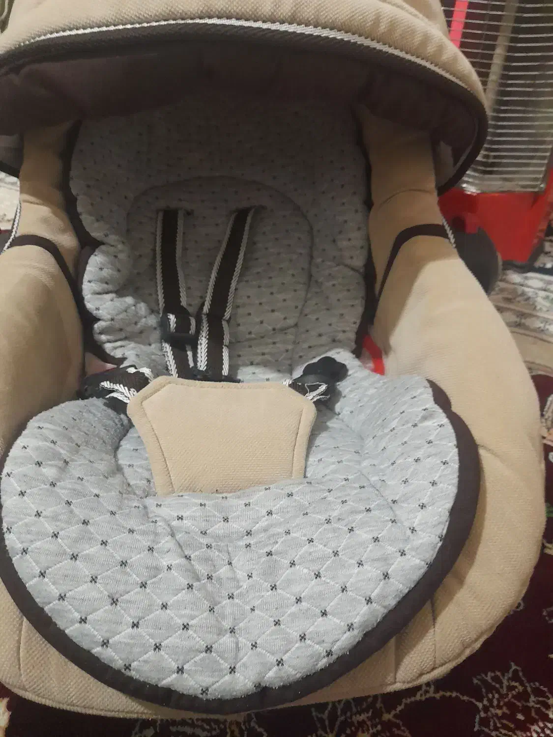 کریر در حد نو باور کن اصلا استفاده هم نشد|کالسکه و لوازم جانبی|خرم‌آباد, |دیوار