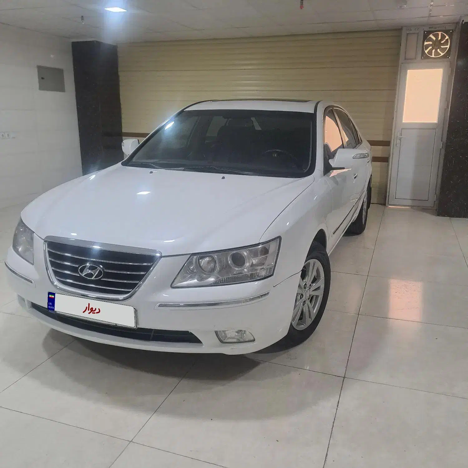 سوناتا مدل۲۰۰۹ nf به رنگ سفید صدفی|خودرو سواری و وانت|تبریز, |دیوار