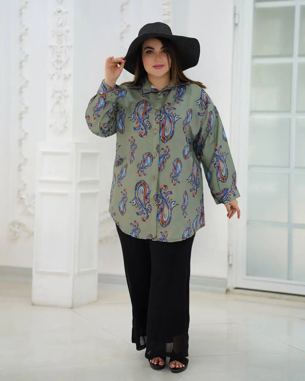 مانتو سایز بزرگ تا سایز ۵۴ و ۵۸ و ۶۲|لباس|لنگرود, |دیوار