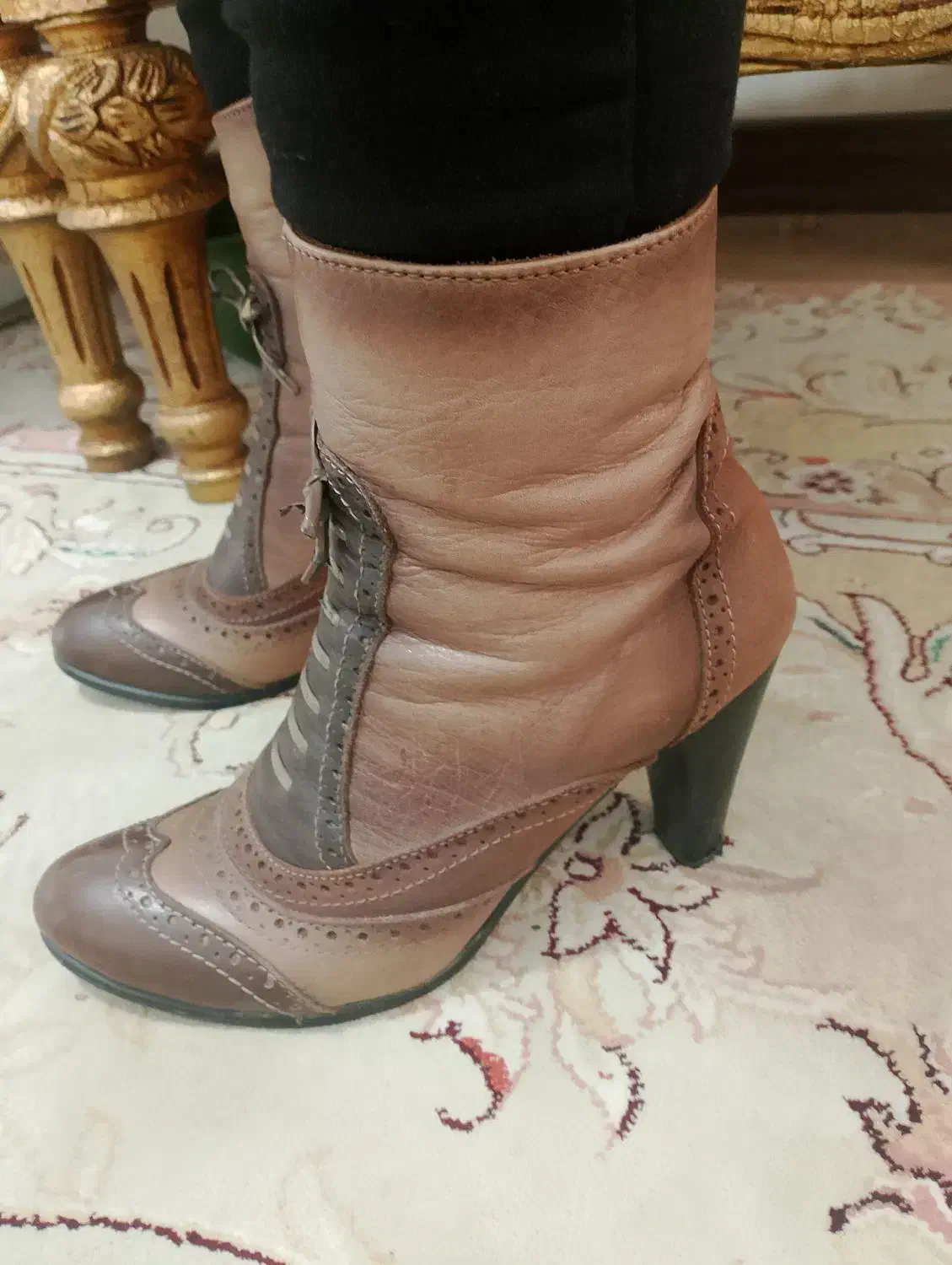 نیم بوت تمام چرم|کیف، کفش، کمربند|پاکدشت, شهرک امام رضا|دیوار