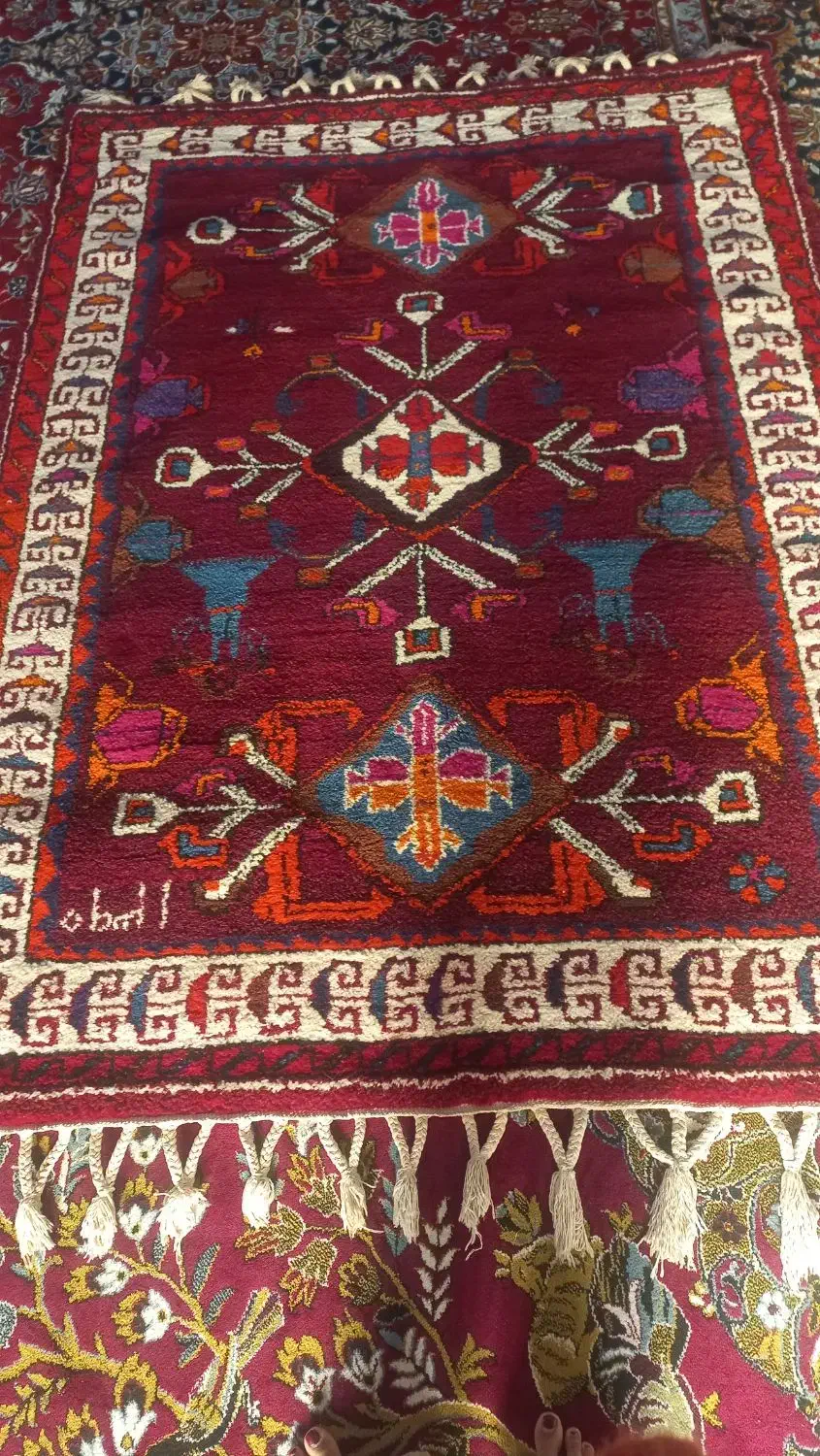 قالی لری|فرش|دزفول, |دیوار