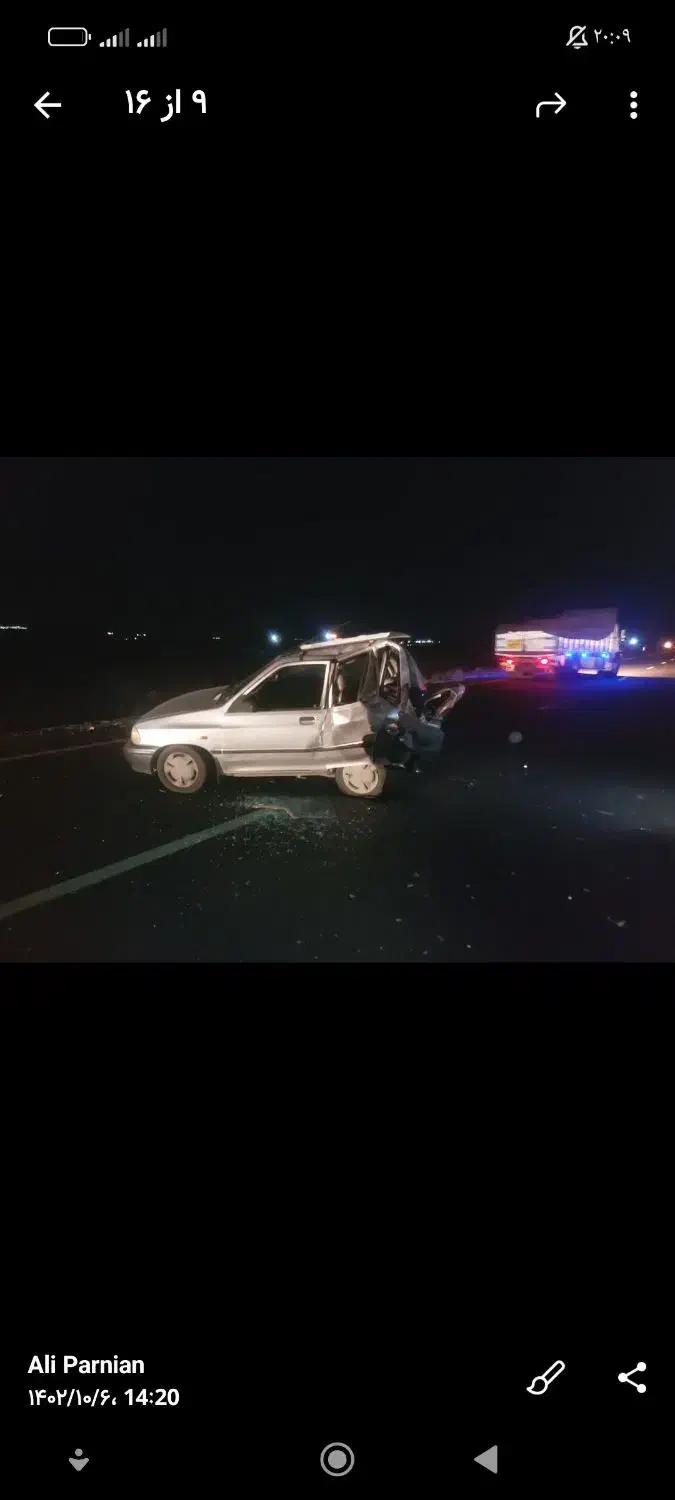 فروش پراید تصادفی مدل 87|خودرو سواری و وانت|سبزوار, قصبه شرقی|دیوار