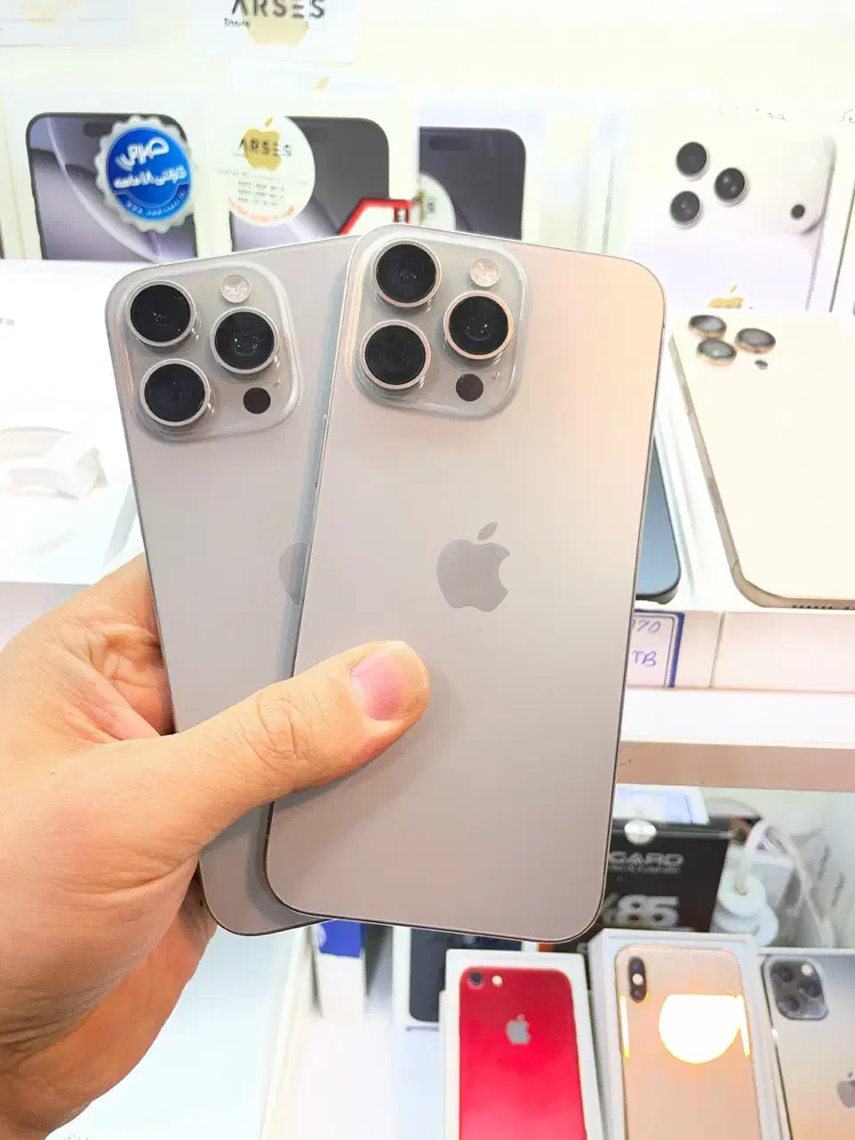 iPhone 15 Pro Max ZAA تمیز و کم‌کار|موبایل|کرج, گوهردشت|دیوار