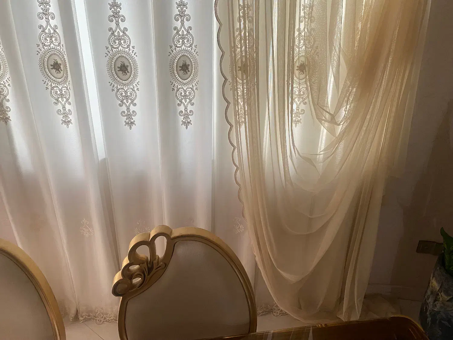 پرده جهازمه و تمیز کاملا|پرده، رانر، رومیزی|رشت, آزادگان|دیوار