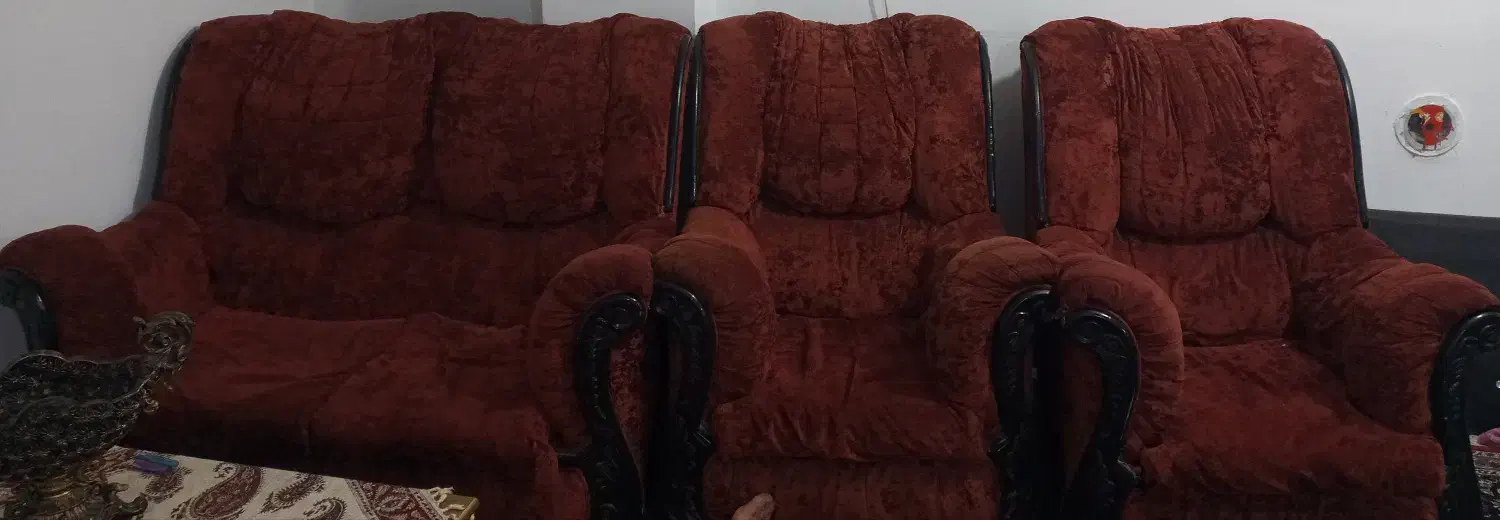 مبل ۴ نفره با میز وسط|مبلمان خانگی و میز عسلی|بندر کنگان, |دیوار