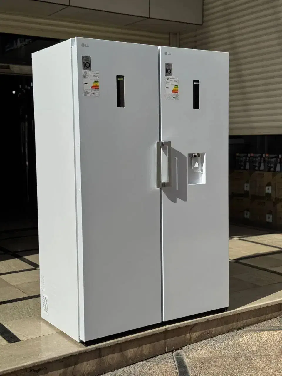 یخچال دوقلو الجی اصل|یخچال و فریزر|تبریز, |دیوار