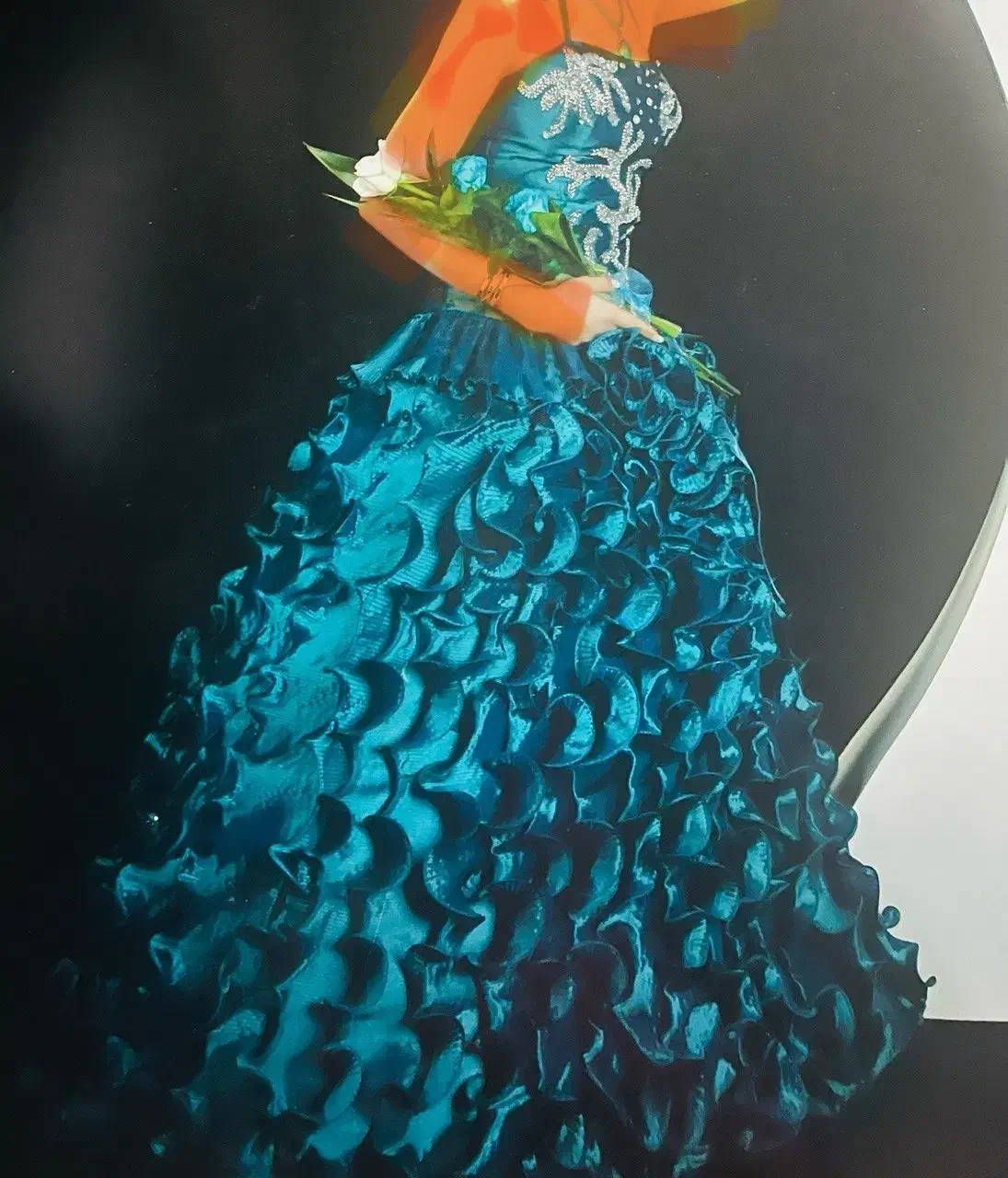 لباس جشن نامزدی رنگ سال|لباس|قوچان, |دیوار