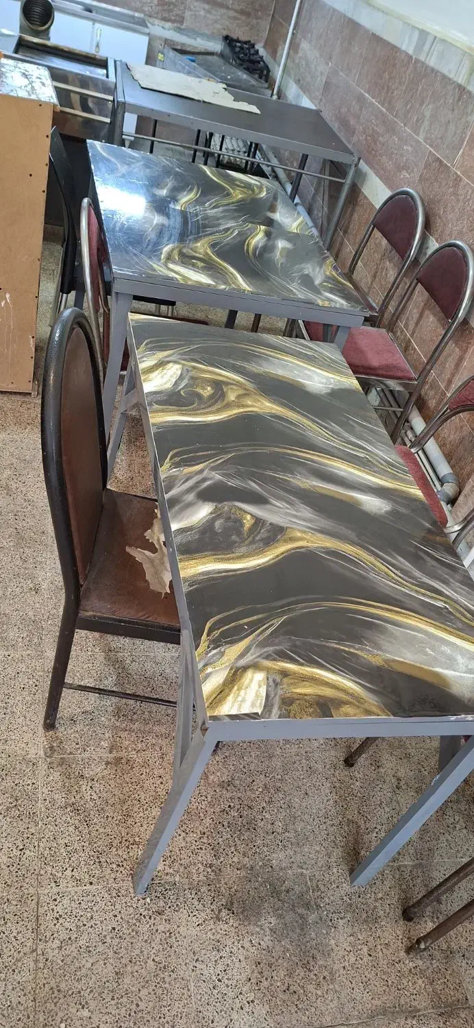 فروش میز|میز و صندلی غذاخوری|باسمنج, |دیوار