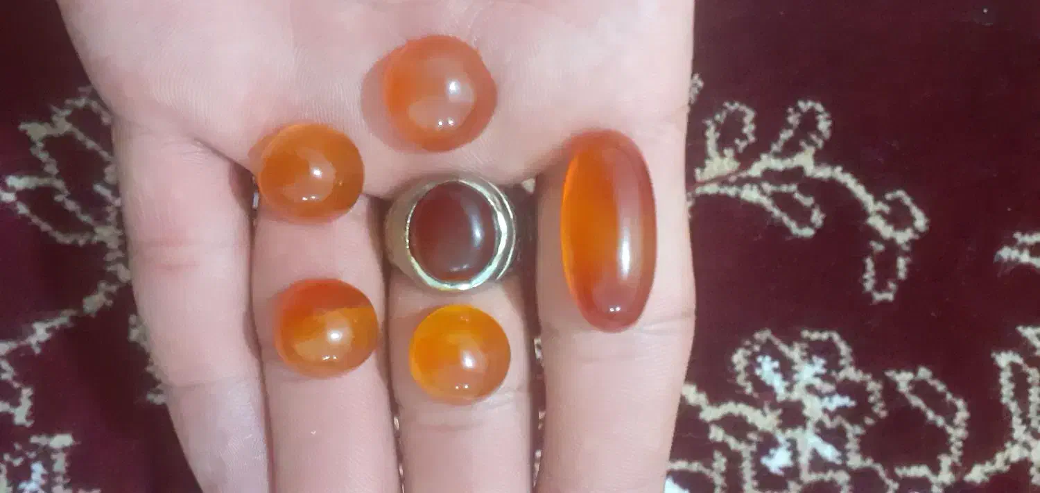 انگشتر و نگین یمنی با ساعت سیکو پنج نبضی|جواهرات|شهرکرد, |دیوار