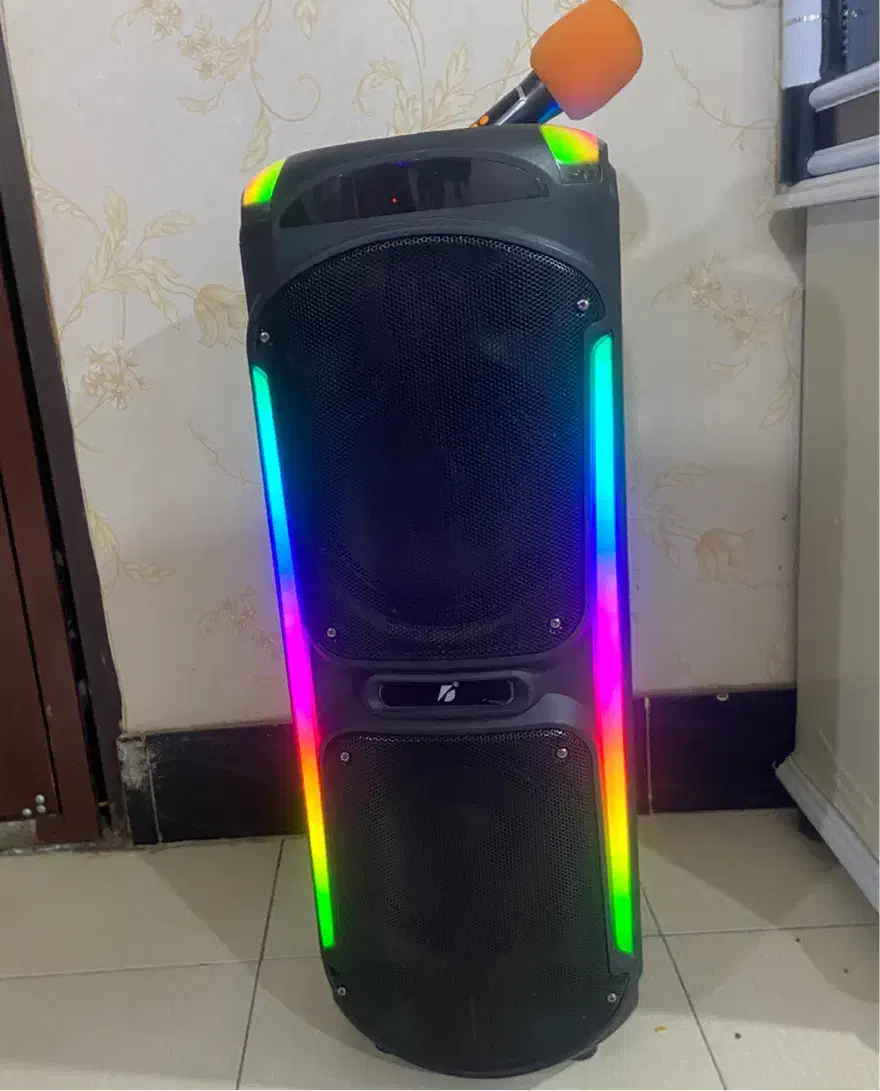 فروش اسپیکر پارتی باکس حرفه ای KTS 1929 RGB|سیستم صوتی خانگی|اهواز, یوسفی|دیوار