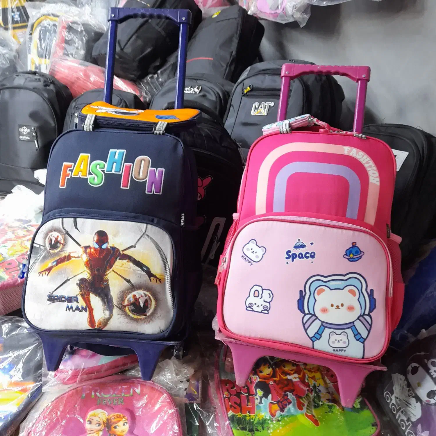 چمدان .ساکمسافرتی. ورزشی،|کیف، کفش، کمربند|پرند, فاز ۲|دیوار