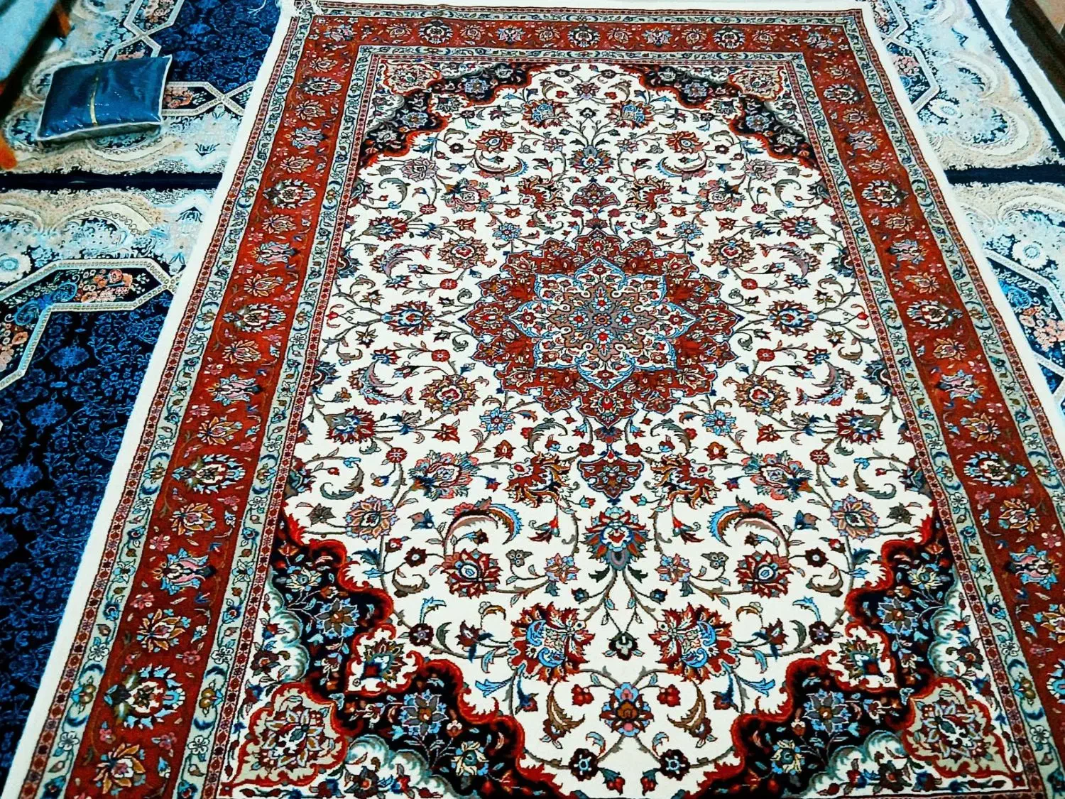 فرش دستباف کرک اراک|فرش|نجف‌آباد, شهرک صنعتی نجف آباد|دیوار