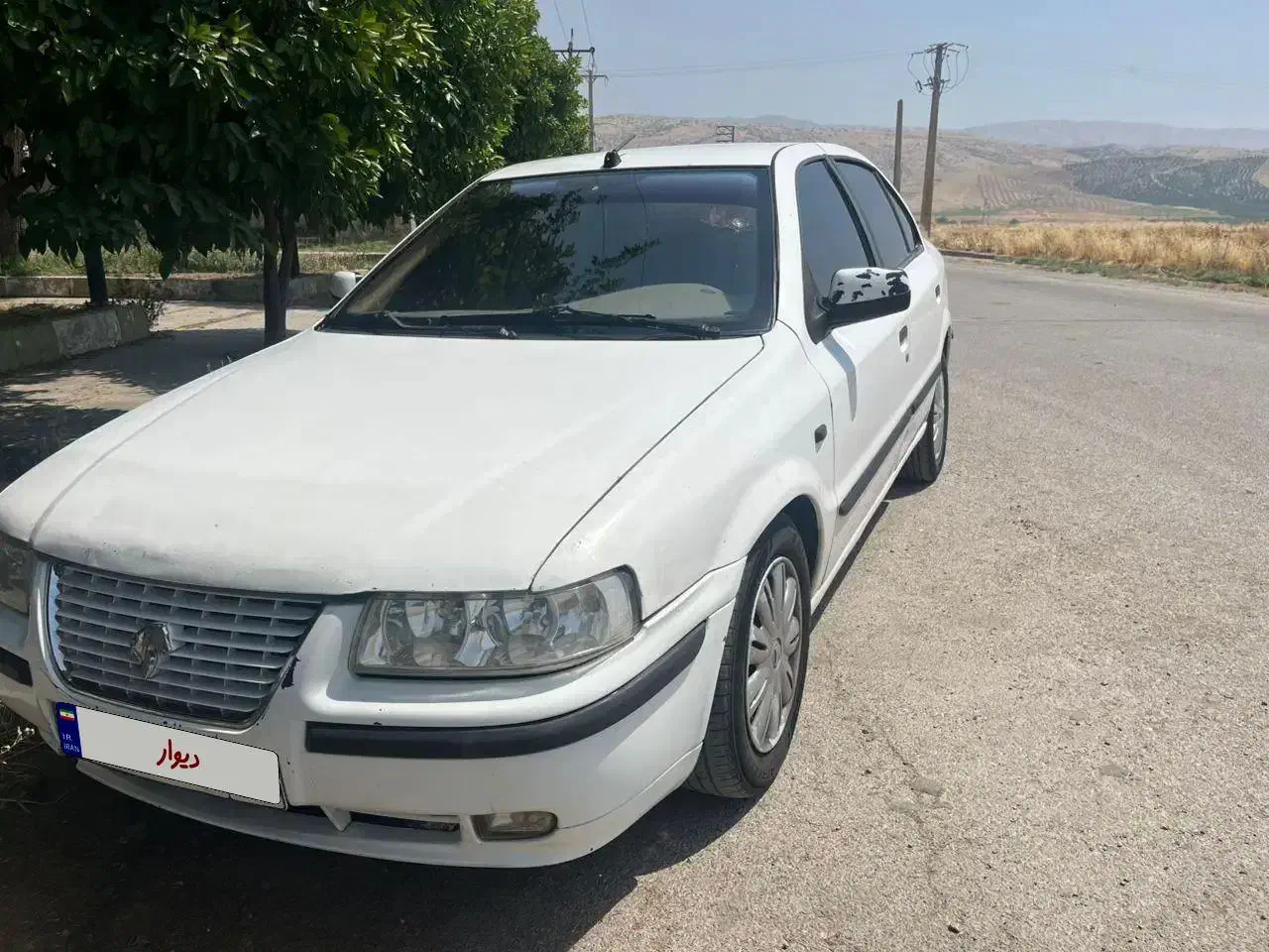 سمند Lx مدل ۹۰ دور رنگ|خودرو سواری و وانت|ری, حمزهآباد|دیوار