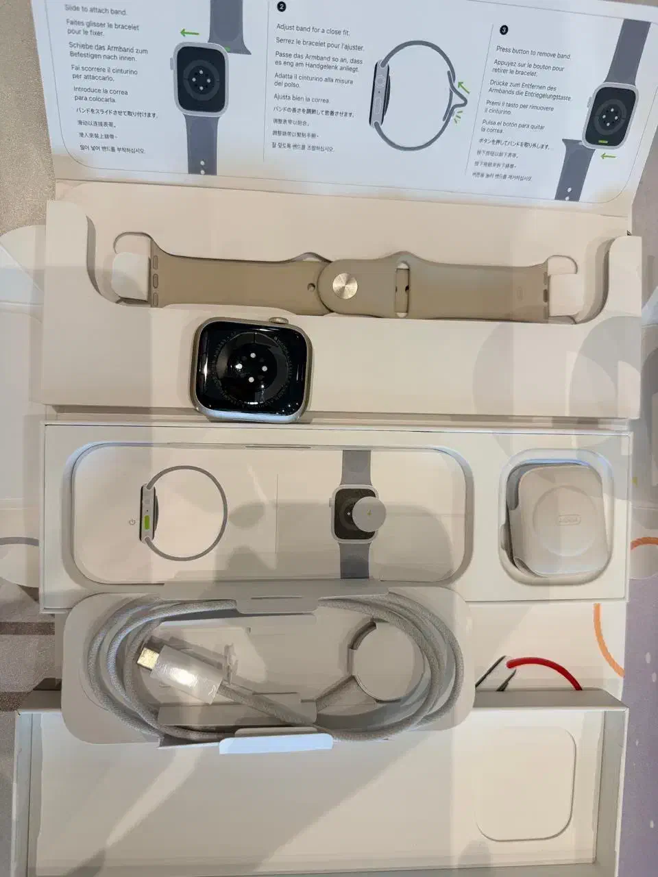 اپل واچ سری ۹ فقط باکس باز شده .|ساعت|سنندج, |دیوار