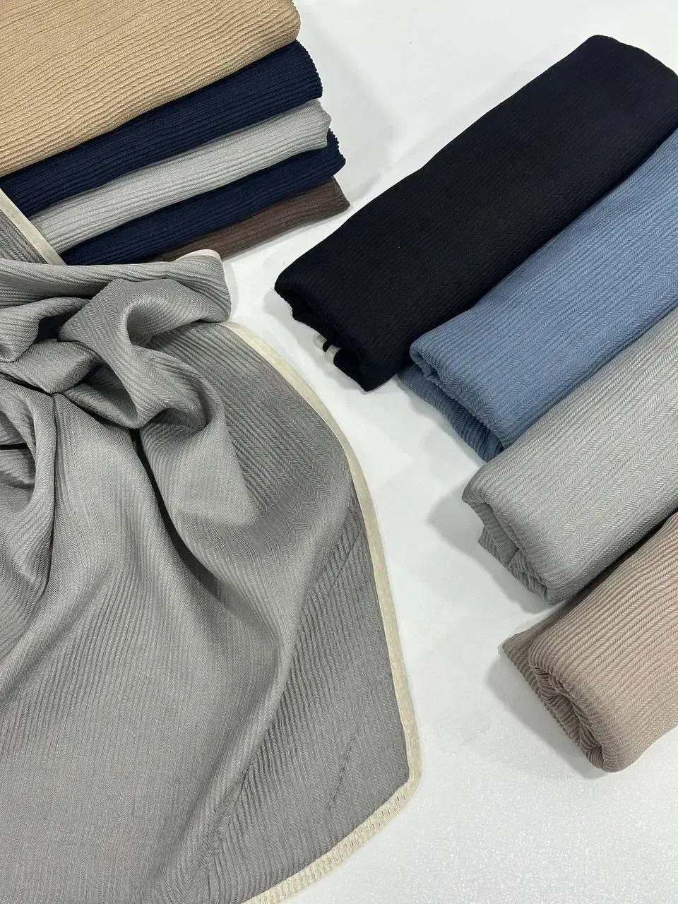 شال پلیسه دورگان در 10 رنگ|لباس|قروه, |دیوار