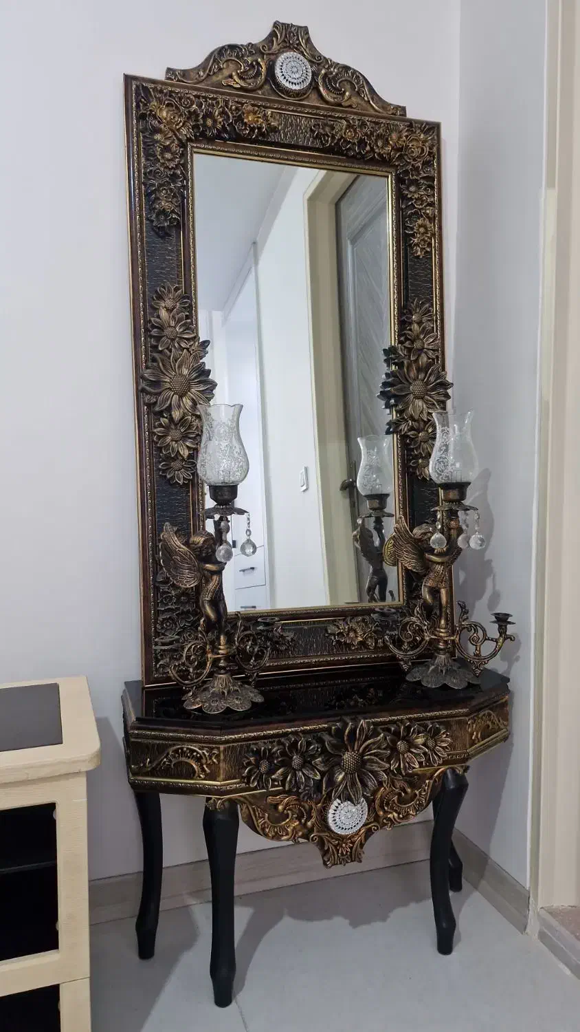 آینه شمعدانی|آینه|اندیشه, شهرک صدف|دیوار