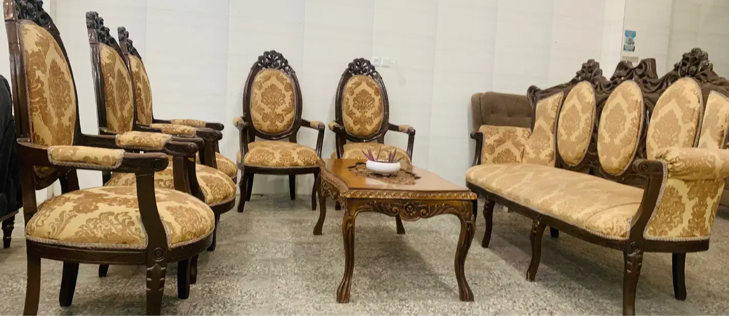 مبل استوک|مبلمان خانگی و میز عسلی|لنجان, |دیوار