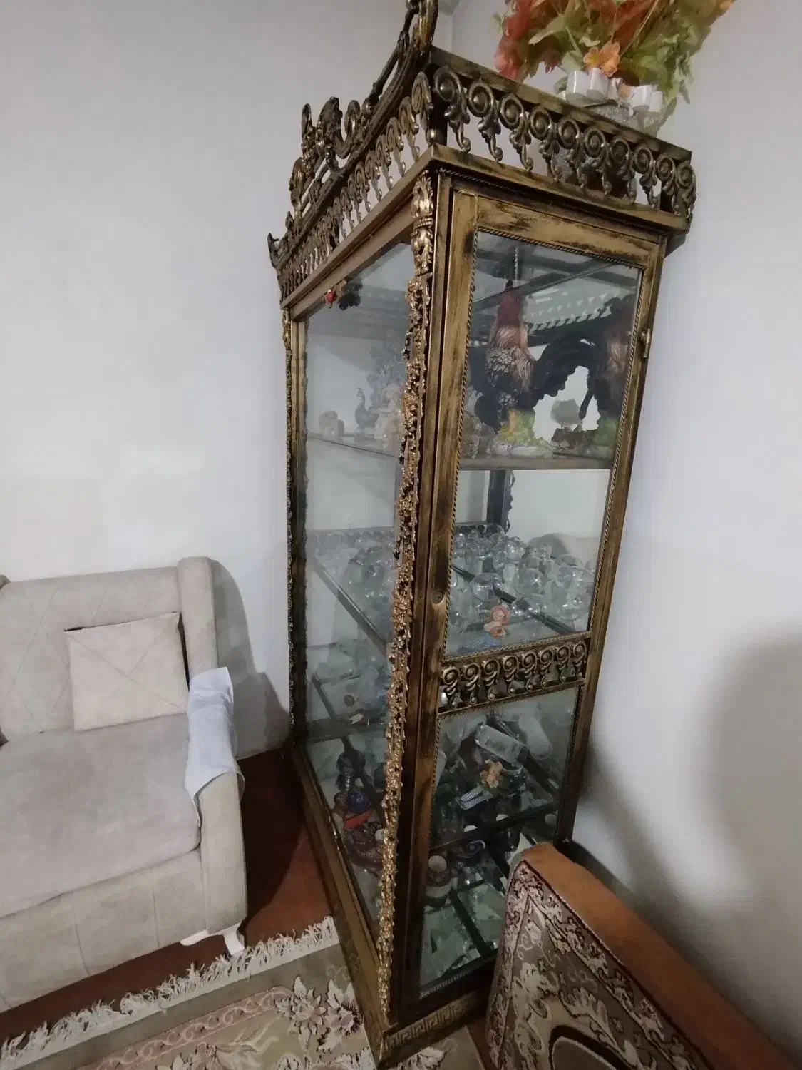 گنجه و بوفه فلزی|بوفه، ویترین، کنسول|مشهد, رده|دیوار