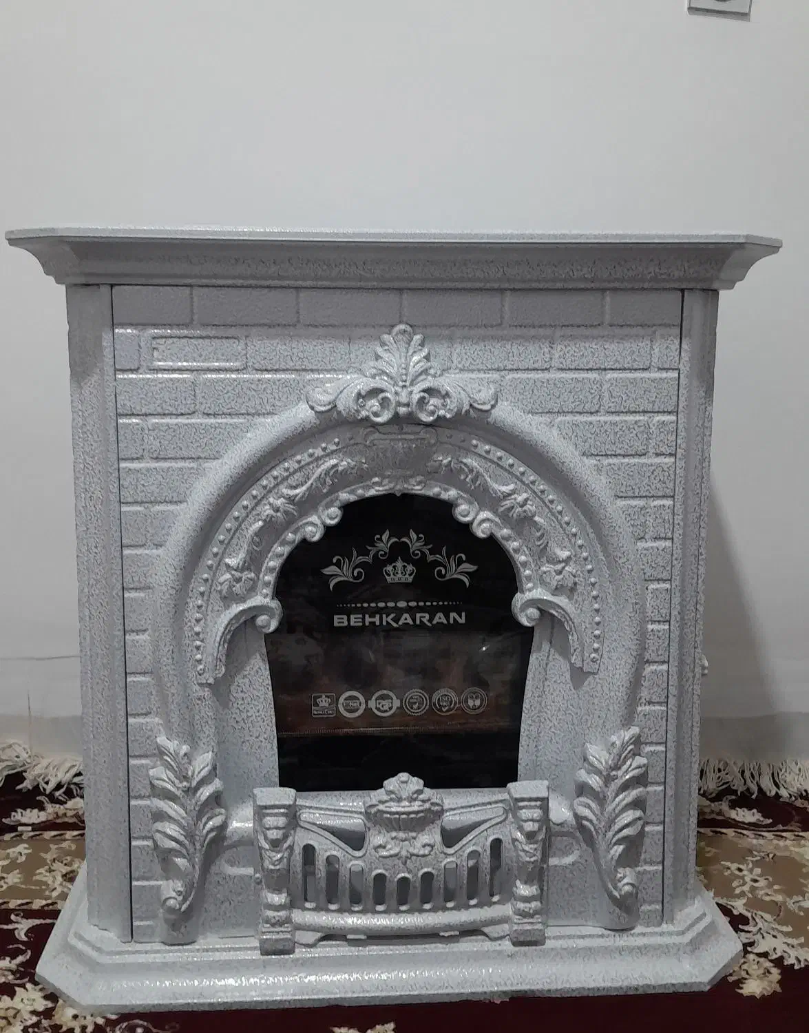 بخاری شومینه ای|بخاری، هیتر، شومینه|ایلام, |دیوار