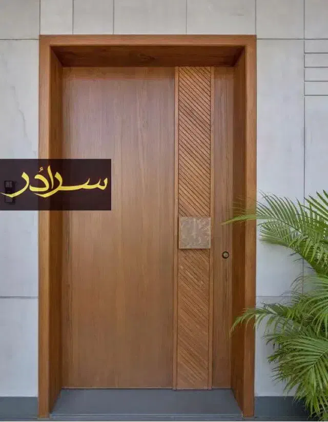 درب ضد سرقت طرح دوقاب کلاسیک نما کامپوزیت کد M214|مصالح و تجهیزات ساختمان|نور, |دیوار