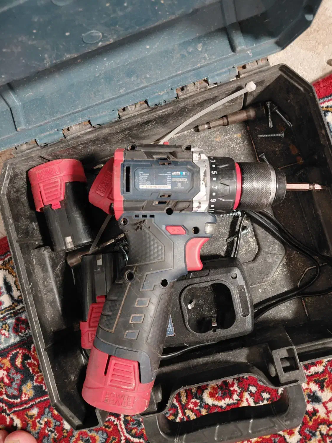 دلرشارژی اکتیو و اروا سه عدد|ابزارآلات|شهریار, شهرک بهاران (ویره)|دیوار