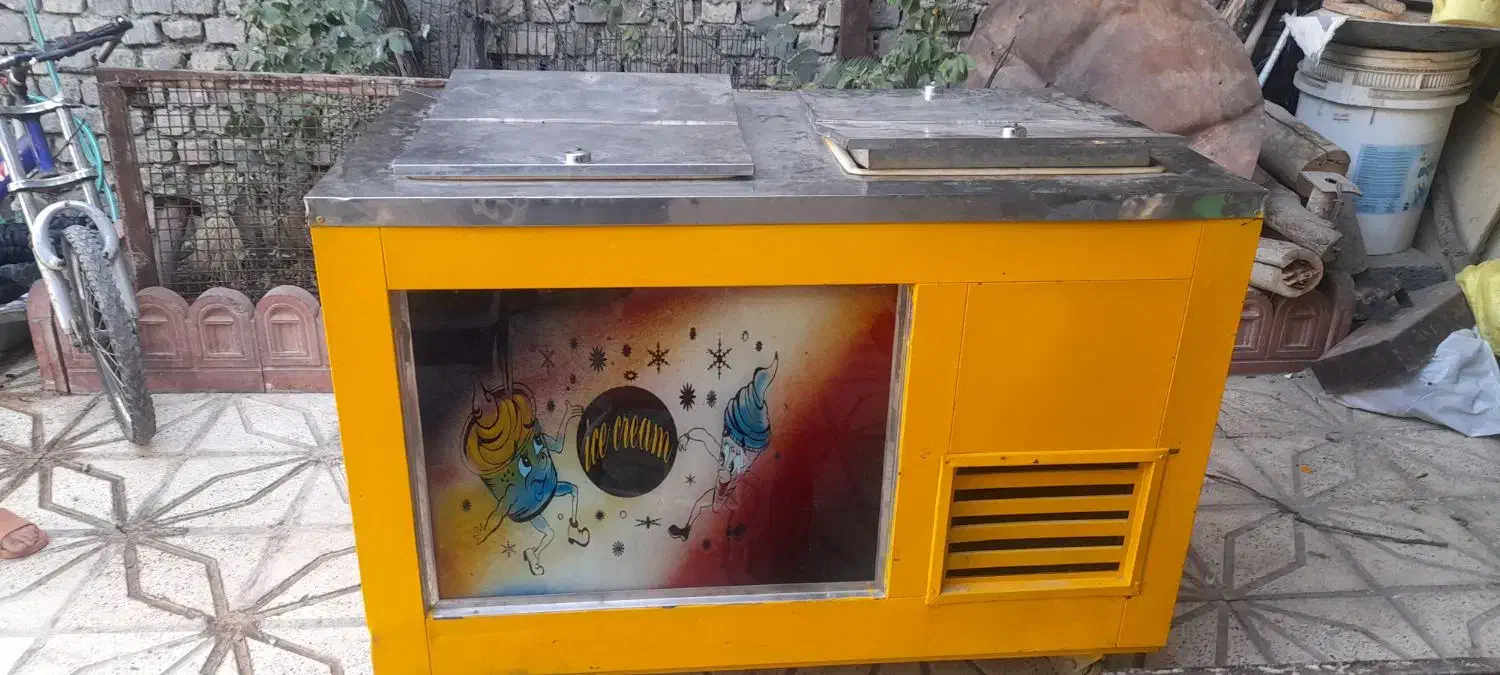 یخچال بستنی سالم|یخچال و فریزر|فلاورجان, |دیوار