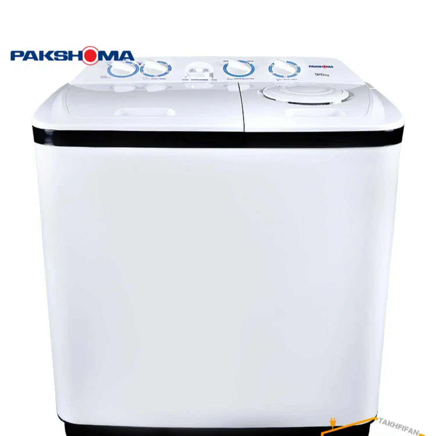 لباسشویی دوقلو ۹/۶ کیلو PAKSHOMA|ماشین لباسشویی و خشککن لباس|یزد, |دیوار
