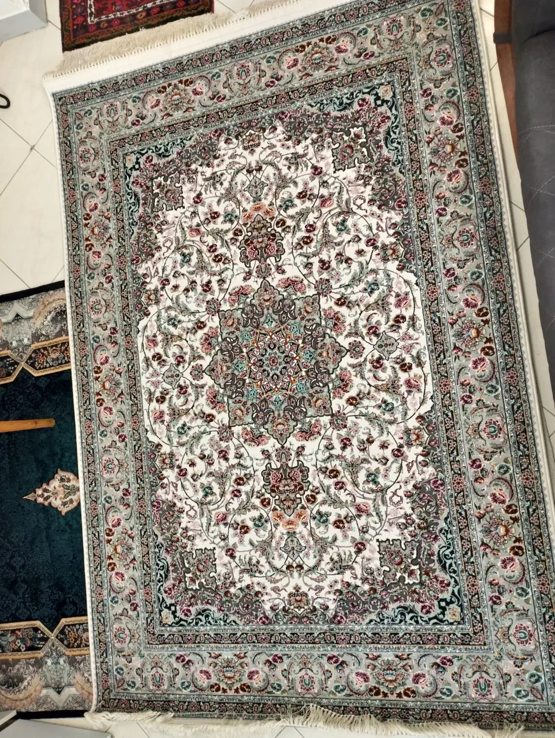 فرش ماشینی ۴ متری نو|فرش|تهران, آذری|دیوار