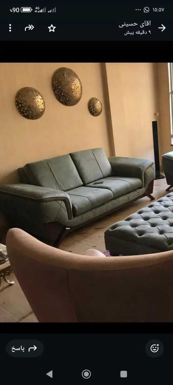 مبل راحتی مدل تقریبا چستر 6نفره یا میز جلو مبلی|مبلمان خانگی و میز عسلی|شیراز, قصرالدشت|دیوار