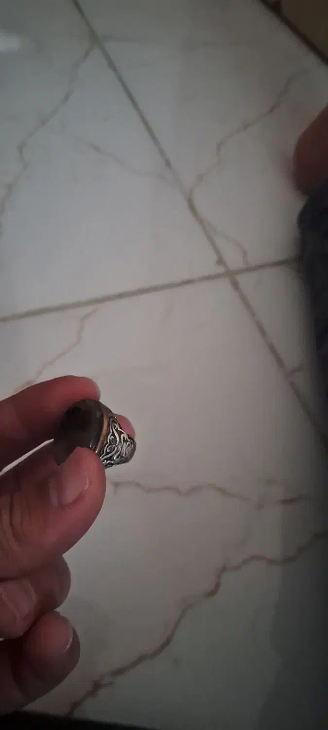 انگشتر نقره۹۲۵ شکسته|جواهرات|بوکان, |دیوار