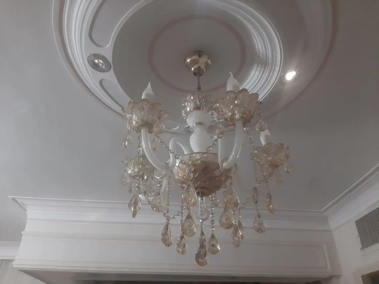 فروش فوری یک جفت لوستر شیک|لوستر و چراغ آویز|قزوین, |دیوار