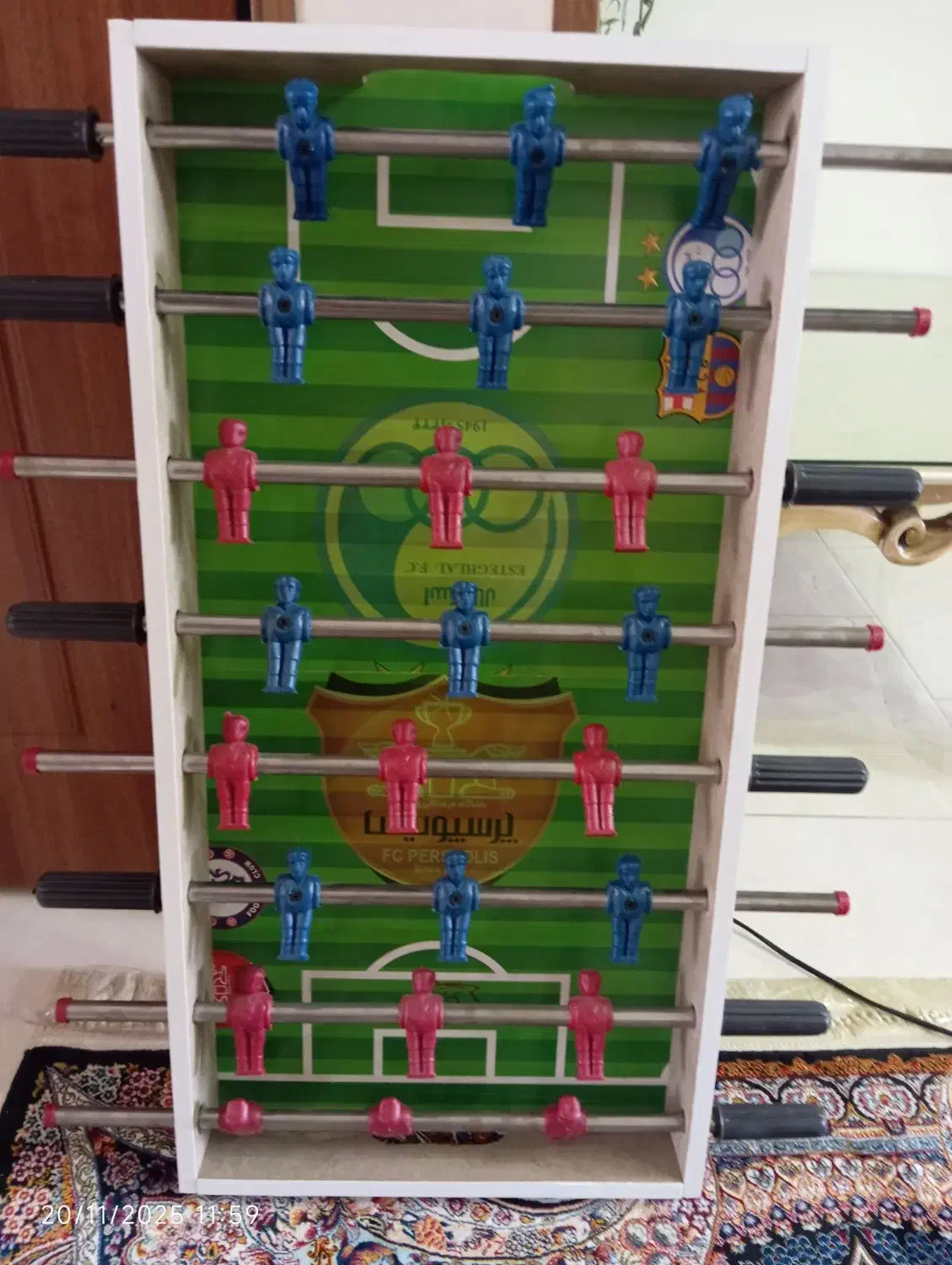 فوتبال دستی تمیز و سالم|اسباببازی|بهارستان, |دیوار