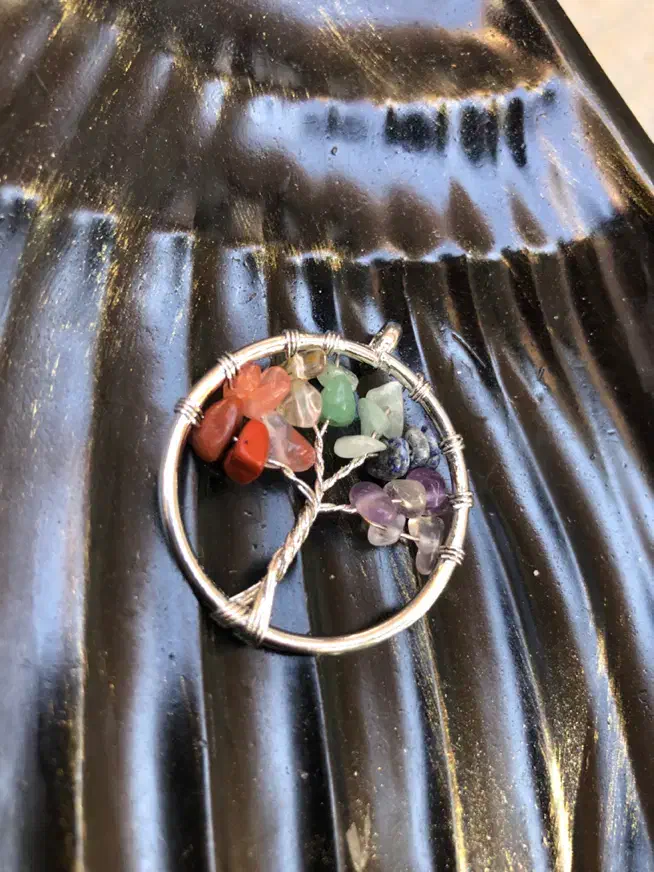 آویز درخت هفت چاکرا|جواهرات|کرمان, |دیوار