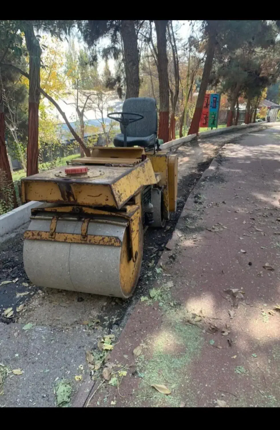 کرایه غلطک قلطک موتوریCG11 با لرزش(ویبره)|خدمات حمل و نقل|چهارباغ, |دیوار