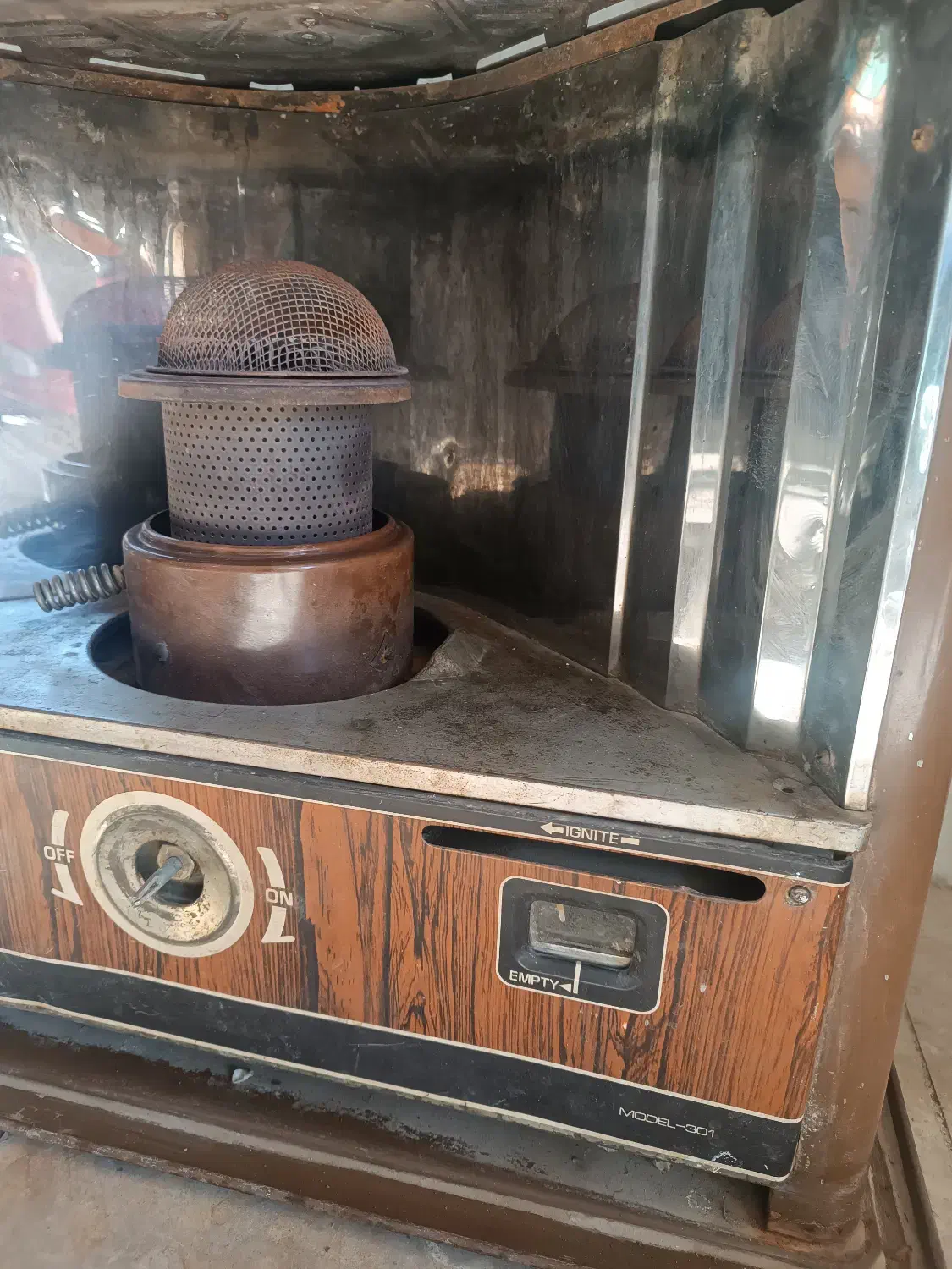 چراغ نفتی ژاپنی قدیمی|بخاری، هیتر، شومینه|رباطکریم, الارد|دیوار