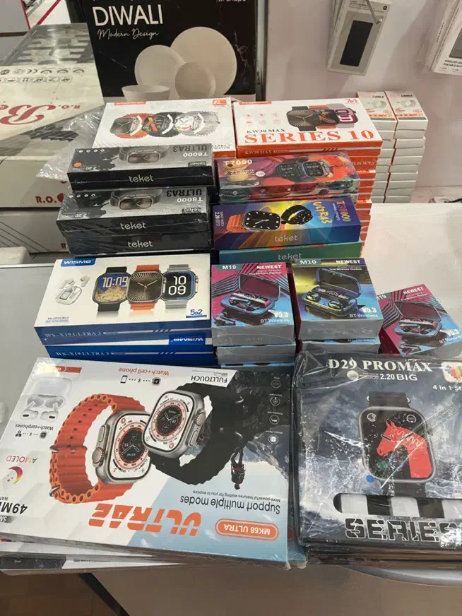 فروش عمده و تک لوازم جانبی زیرقیمت بندرساعت هوشمند|لوازم جانبی موبایل و تبلت|خرمآباد, |دیوار