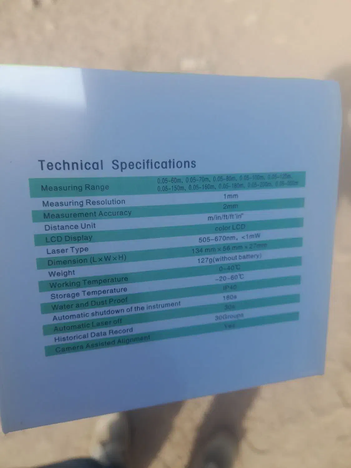 متر لیزری دوربین دار  نو اکبند سان مستر نو|کوهنوردی و کمپینگ|مشهد, شهرک مهرگان|دیوار