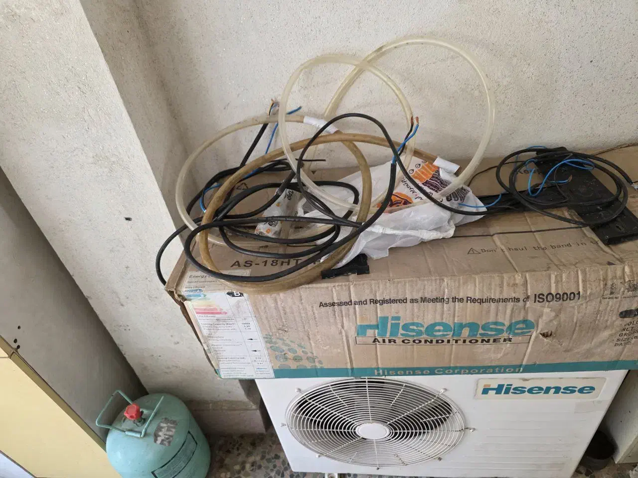 کولر اسپلیت ۱۸ هزار hisense|کولر گازی و فن‌کوئل|لاهیجان, یوسف آباد|دیوار