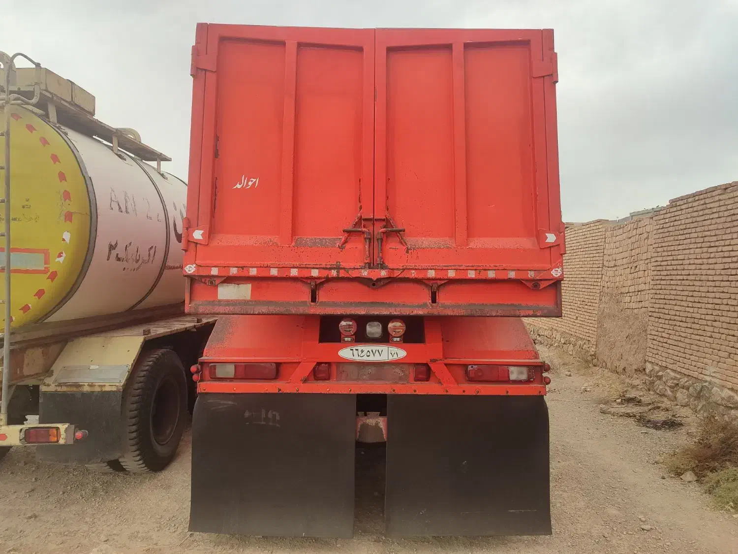 تریلی.کمپرس.دو.محور|خودرو سنگین|لنجان, |دیوار