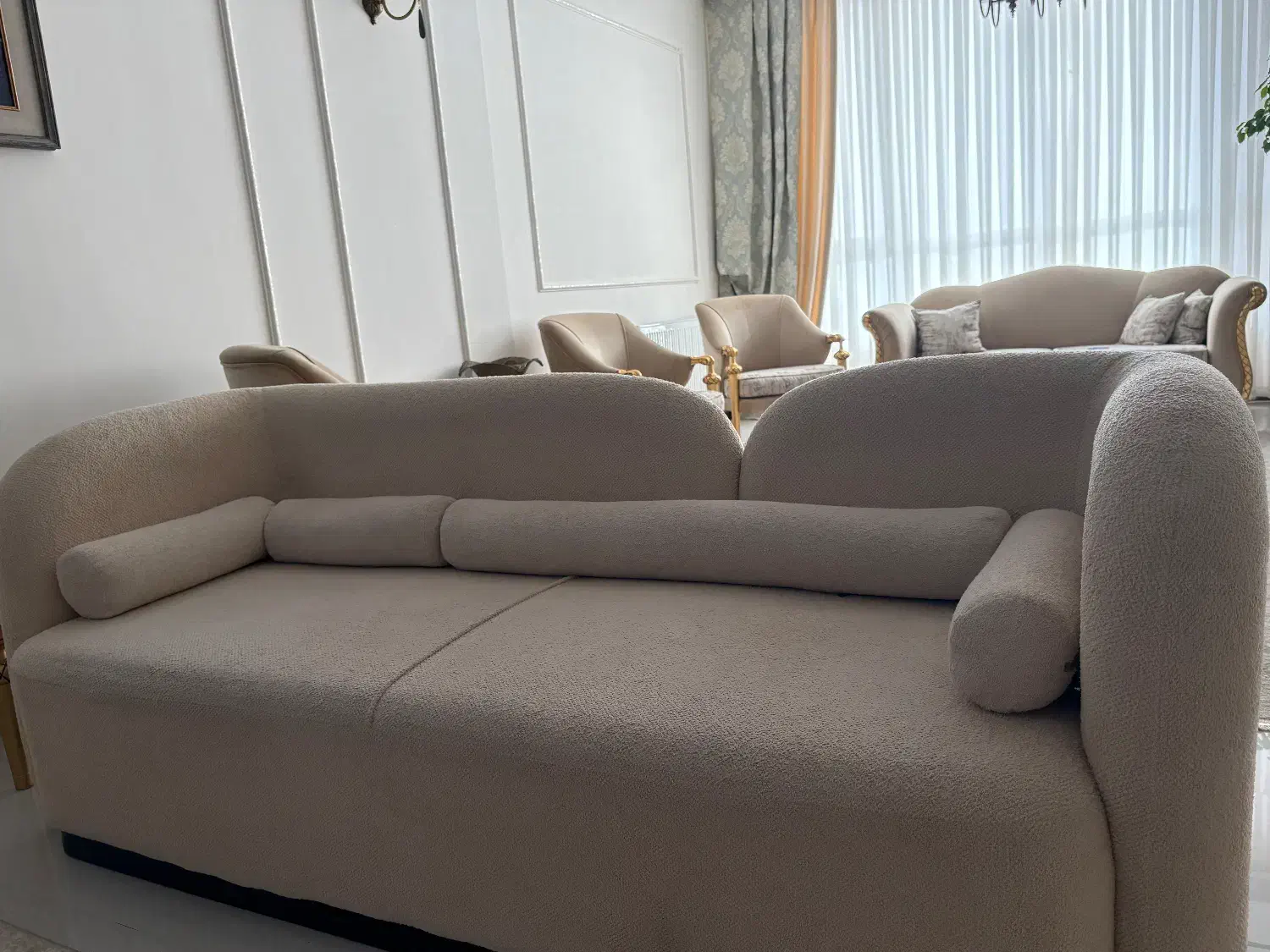 نیم ست راحتی|مبلمان خانگی و میز عسلی|مشهد, شاهد (شهرک غرب)|دیوار