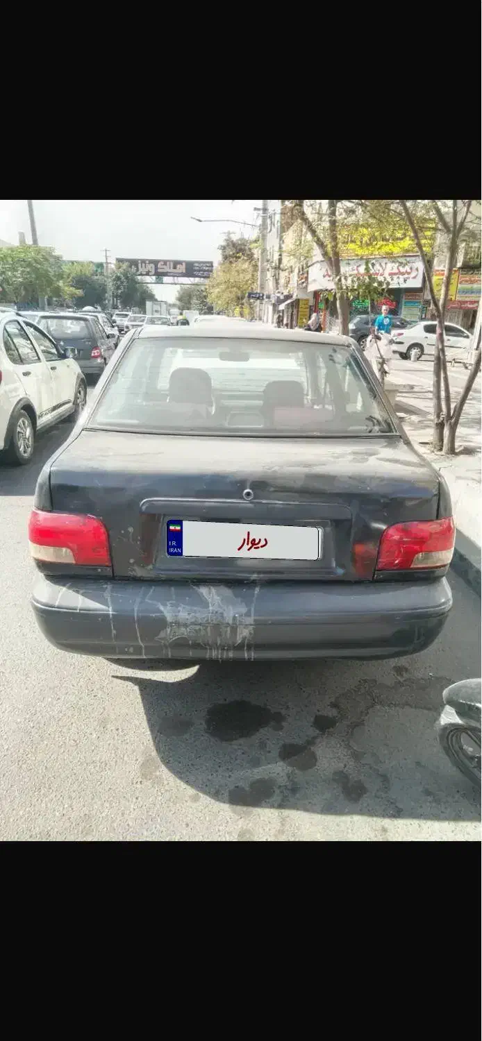 پراید مشکی متالیک|خودرو سواری و وانت|قدس, شهرقدس|دیوار