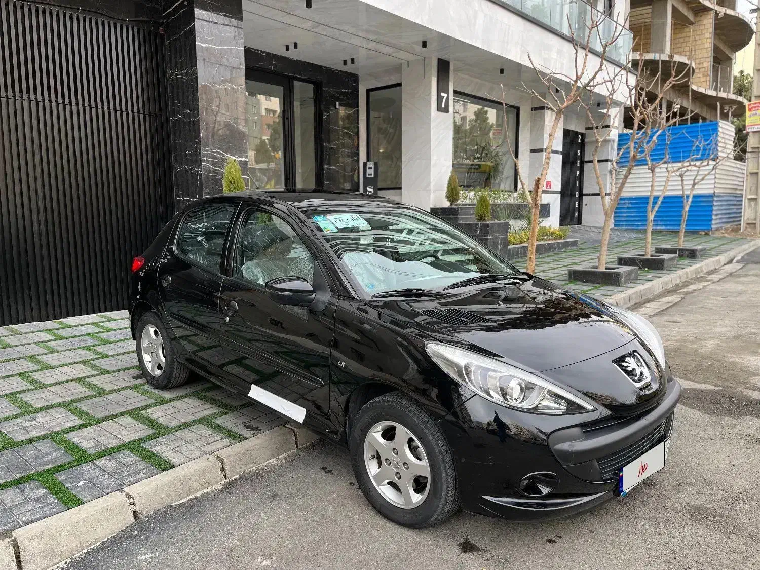 207 پانا مشکی|خودرو سواری و وانت|کرج, باغستان|دیوار