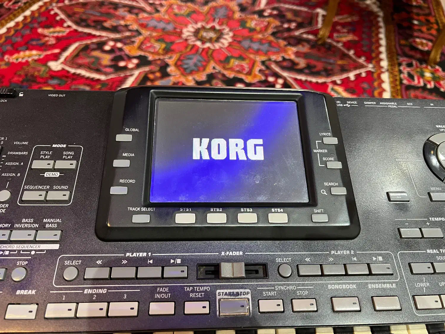 ارگ pa3 تمیز ۵ اکتاو|سازهای بادی|تبریز, |دیوار