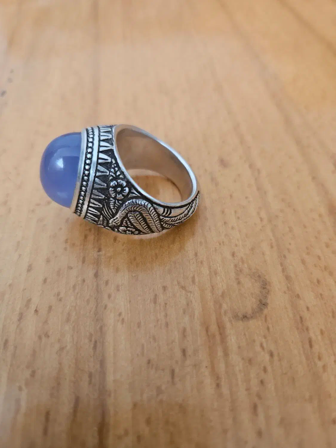 انگشتر نقره عقیق سوسنی|جواهرات|اصفهان, شهرک کوثر|دیوار