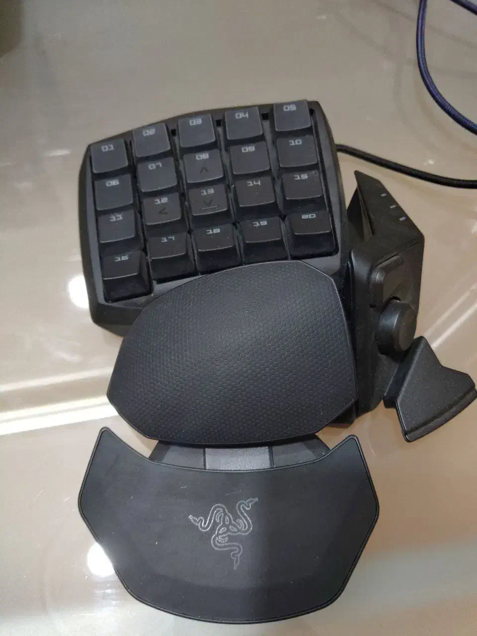 کیبورد گیمینگ ریزر (کی پد) مدل Razer Orbweaver|قطعات و لوازم جانبی رایانه|قائم‌شهر, |دیوار