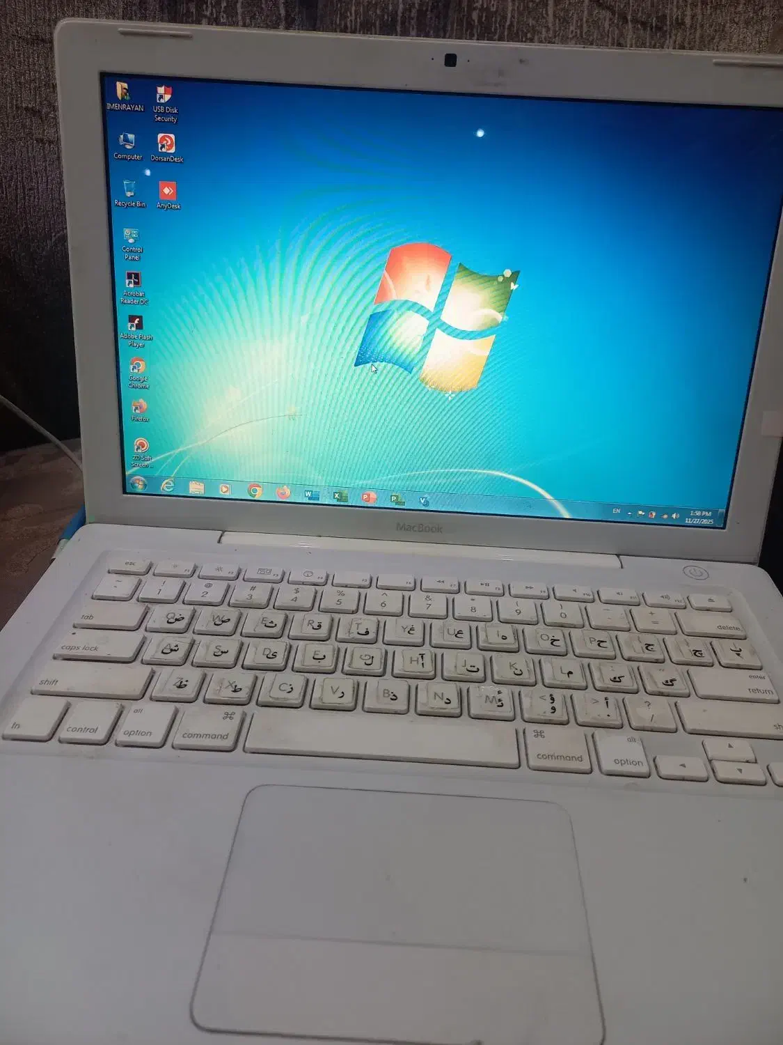 لپ تاپ مک بوک ۲۰۰۷|رایانه همراه|اصفهان, خانه اصفهان|دیوار